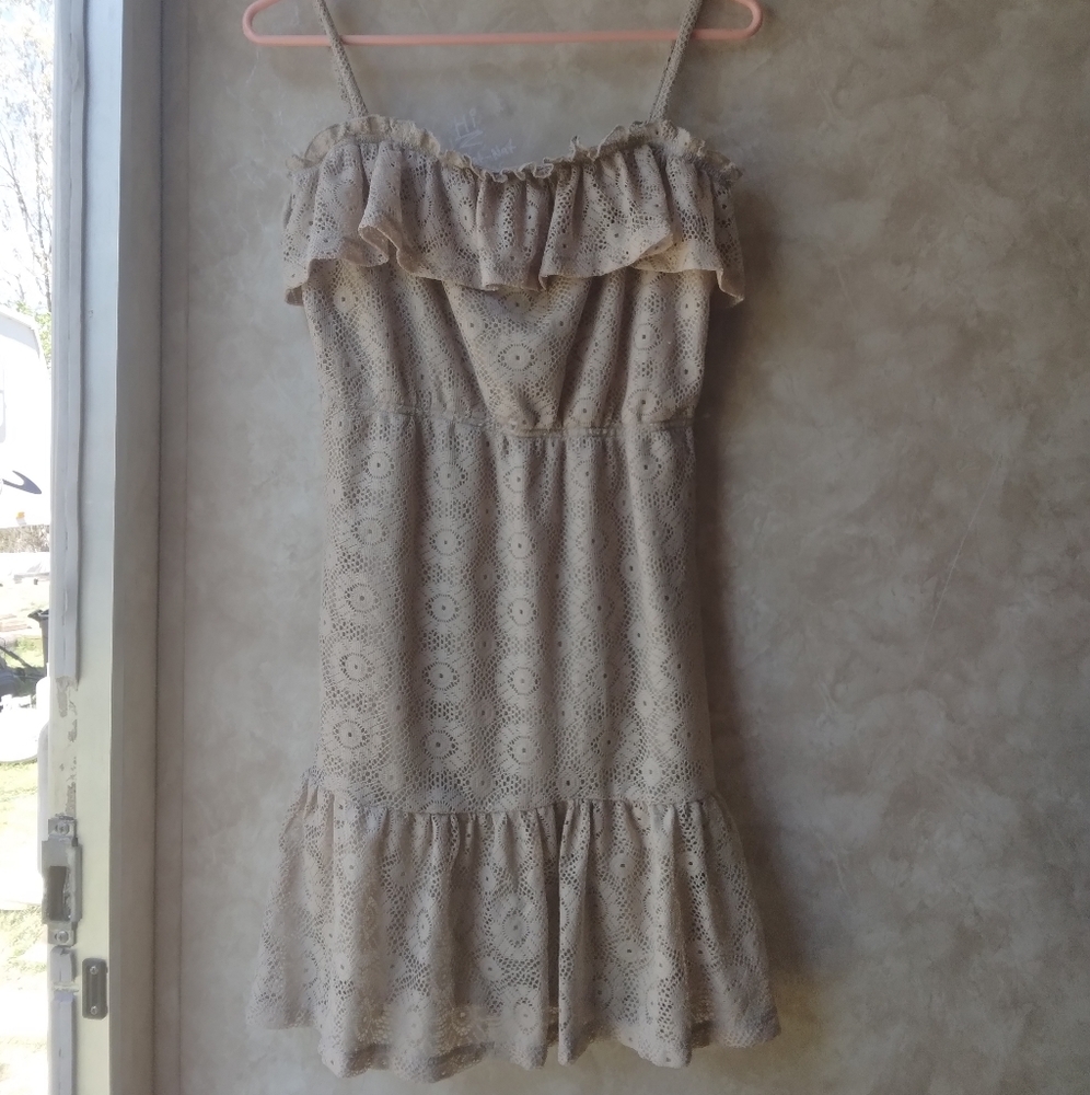 Nude girls summer dress